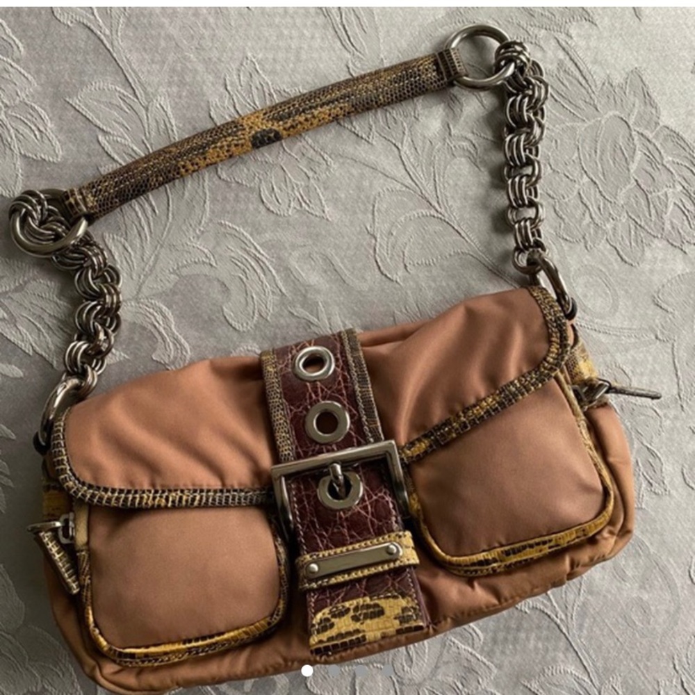 ISO!!!! Prada snakeskin & nylon bag